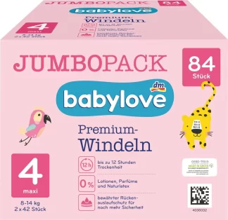 Babylove Premium 4d (8-14 kg)–84vnt
