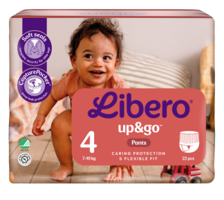 Libero up go 4 dydis 22 vnt
