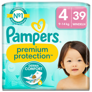 Pampers Premium Protection 4d(9-14kg)–117vnt (39vnt x3)