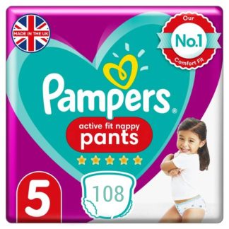 Pampers Active Fit Pants 5d(12-17kg)-108vnt(27vnt x4)