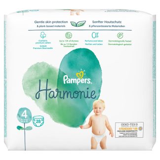 Pampers Harmonie 4d (9-14 kg)–28vnt