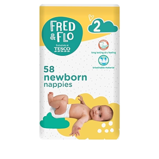 Fred&Flo Newborn 2d(3-6kg)-58vnt