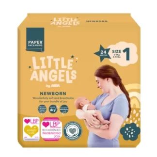 Little Angels NewBorn 1d (2-5kg)–48vnt (24vnt x2)
