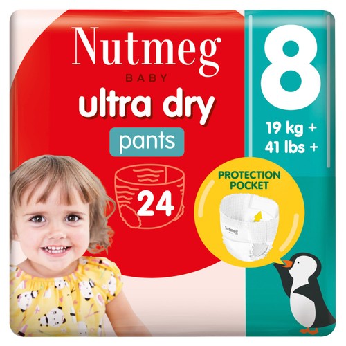 Nutmeg Ultra Dry Pants 8d (19+kg)–24vnt 1 Nutmeg Ultra Dry Pants 8d (19+kg)–24vnt